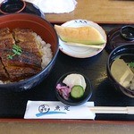 魚定 - 料理写真:上うな丼定食