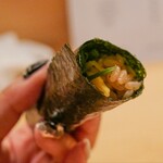 鮨おにかい＋1 - ハーブ巻き