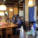 소바도코로 이치 - 가게 내부는 이런 느낌입니다.
                      평일 12시 이전입니다.