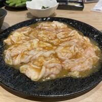豚焼肉 グルマンズ - 朝引きとんちゃん(大腸)