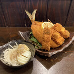 かもめ食堂 - フライの盛合せ