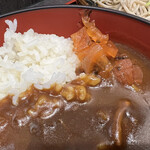 そば処 めとろ庵 - ミニカレー丼