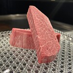 渋谷鉄板焼きOKANOUE - 最高級A5ランク黒毛和牛 特選シャトーブリアンステーキ