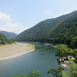 いわき食堂 - 店内からの風景。