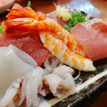 いなせ寿司 - 刺身盛り合わせ