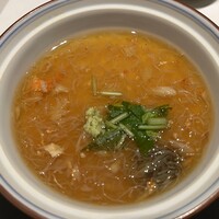 個室会席 北大路 新橋茶寮 汐留シティセンター店 - 【蓋　物】スズキ湯葉蒸し