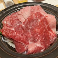 個室会席 北大路 新橋茶寮 汐留シティセンター店 - 【台　物】黒毛和牛すき焼き