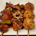 居酒屋鳥のぶ - 串焼き（タレ）