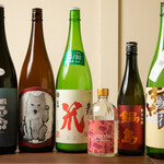 和食とお酒 蒼 - バラエティーに富んだお酒（常時20種以上）