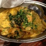 ダバ インディア - 小エビとあさりのレモンバターマサラ¥1370