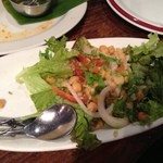 ダバ インディア - ひよこ豆と玉ねぎのサラダ¥530