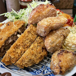 Mampuku Shokudou Yuu Yuu - まんぷく定食 1200円