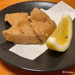 Kyoudofuumi Gyoraitei - 本鮪の唐揚げ(サーヴィス)