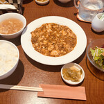 翠園 - 四川麻婆豆腐　1050円