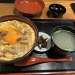 しゃもきち - 特上しゃも親子丼（ご飯大盛り無料、味噌汁付き）
            1500円