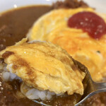 マイカリー食堂 - オムカレーアップ