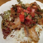 ふじや食堂 - 豚バラ塩焼き