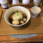 中華蕎麦 はざま - "特製中華そば(醤油)"1,100円♪