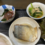 ささら - ホタルイカぬた サバ煮付け 小松菜おひたし