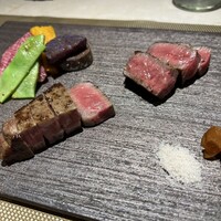 鉄板焼 ステーキ 北野坂 - 特選神戸牛赤身鉄板焼き