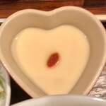 美食坊 ハルピン - 「チャンポン麺・飲茶セット」(1380円)のデザート