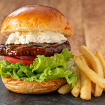 和牛バーガー　クリームチーズテリヤキ