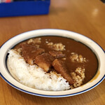 からから - 別日の、白身フライカレー750円