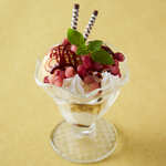 Pomegranate parfait