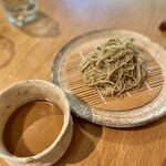 蕎麦 Hajime - 白胡麻のつけ蕎麦　上品なゴマだれも良い