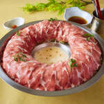 [Pork shoulder loin shabu shabu (one serving)]