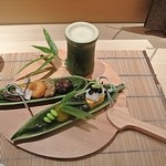日本料理 百屋 - 7月の前菜