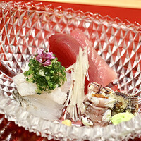 おおたに - 石鰈、鰹、シャコのお造り