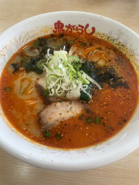 鬼がらし 白鷹店 - 四季の郷（ラーメン）の写真
