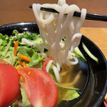 Kamaage Udon Hatsutomi - 平たい細麺