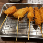 庄や - 串カツ５本盛り合わせ