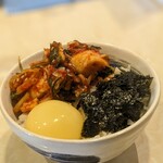 Kuroho - 長芋キムチ白玉子丼　普通玉子がよかったかも