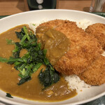 カレーショップ C&C  - カツミックスカレー 特盛