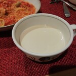 at cuore - きのこの冷製スープ