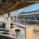 カフェ&ワインバー オーデパール - 昼間のテラス席