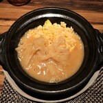 私房菜 すみよし - ふかひれ姿煮の土鍋炒飯