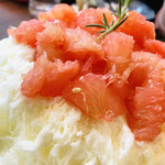 サカノウエカフェ - ゴロゴロ果肉がジューシー！