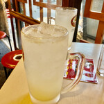 丸虎焼売店 - 秘蔵丸おろし生レモンサワー_メガ