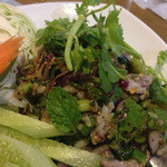 ショントーング - コォィカィモッデェング（1,380円）赤アリの卵のサラダ