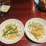 ALMA - 花ニラとイカのアーリオ・オリオ