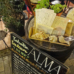 ALMA - 日付入り本日のメニュー