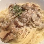 BOCCA - ソーセージときのこのパスタ900円