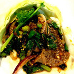 ショントーング - タプーファン（980円）豚レーバのサラダ