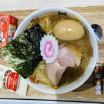 光が丘 井の庄 - お子様ラーメンに無料煮卵トッピング