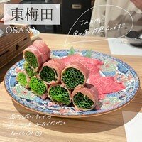 黄金出汁しゃぶと江戸前寿司 肉のあさつ 梅田お初天神店 - 