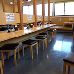 釜揚げうどん岡じま - 店内(2023年5月4日訪問)